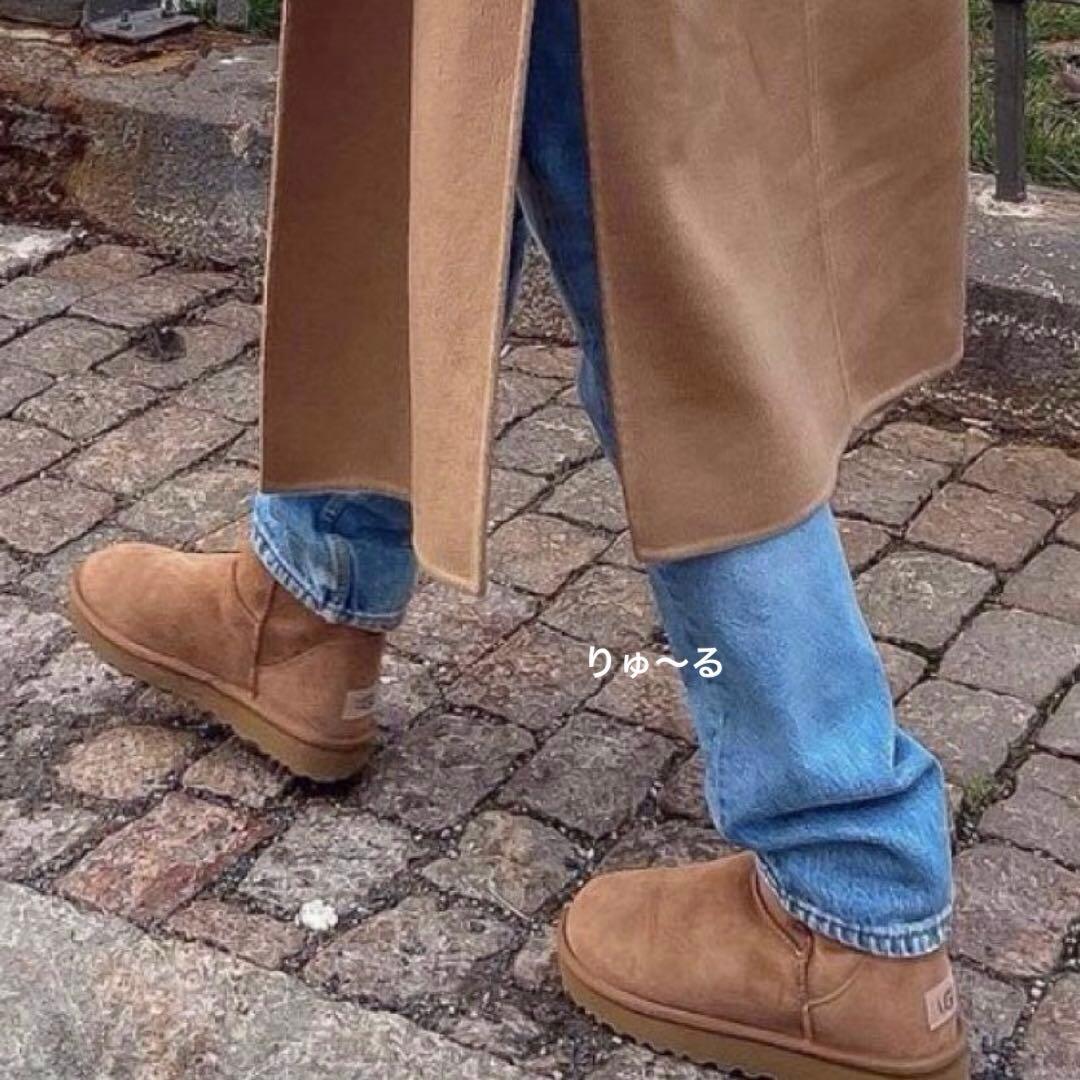美品⭐️UGG アグ クラシックウルトラミニ ショートブーツ／7／23.5〜24