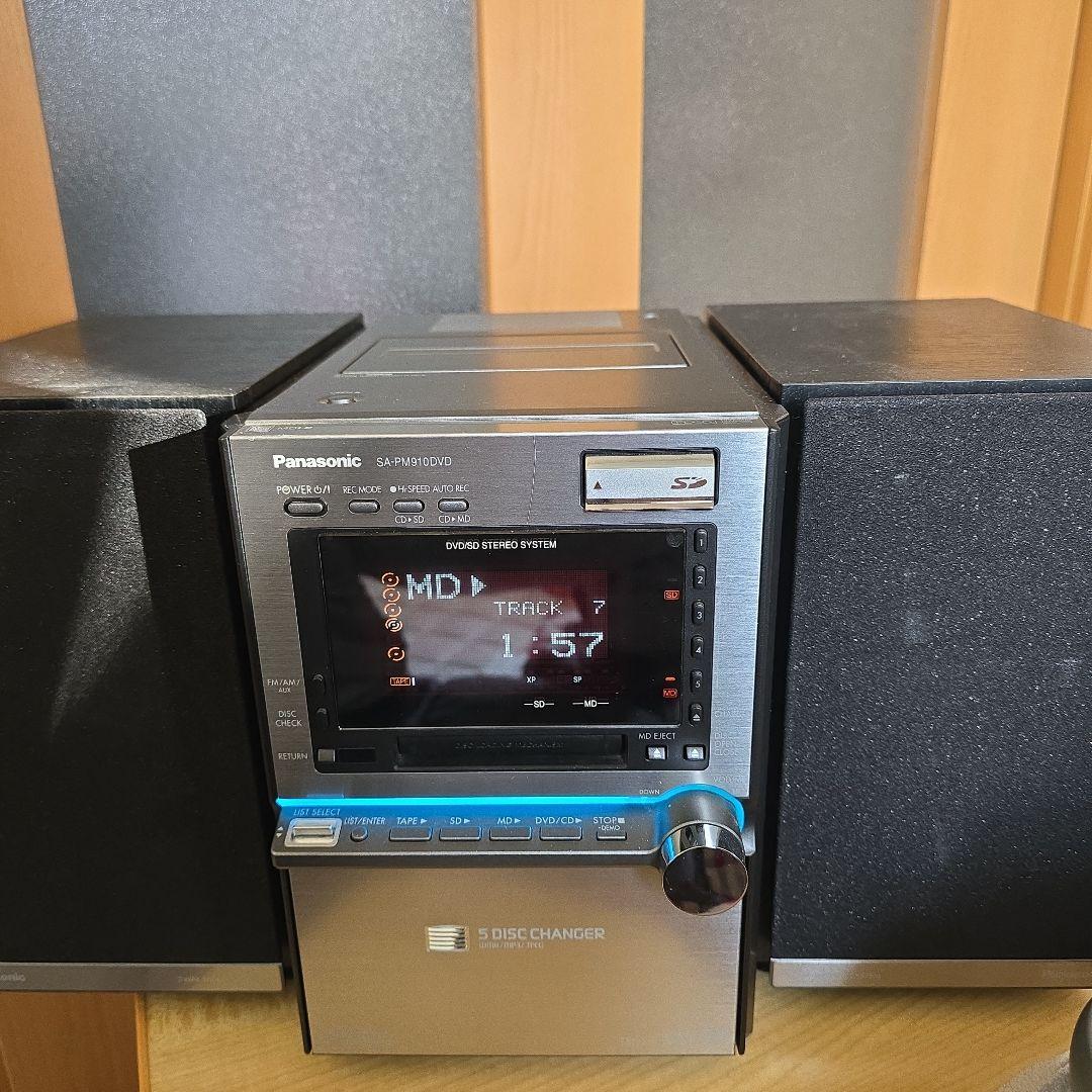 Panasonic ミニコンポ SA-PM910DVD パナソニック