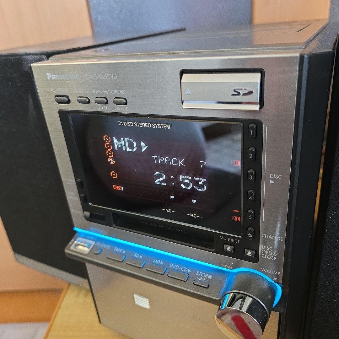 Panasonic ミニコンポ SA-PM910DVD パナソニック