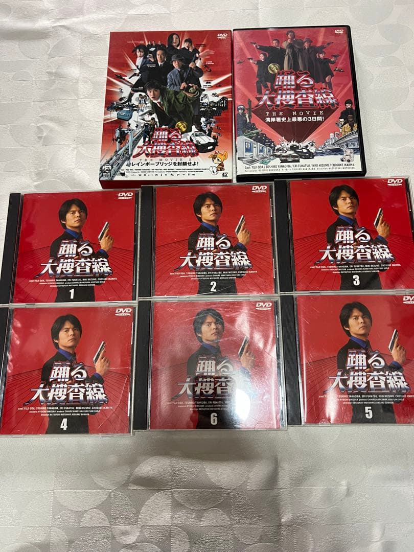 踊る大捜査線 DVD 全6巻セット、映画2本