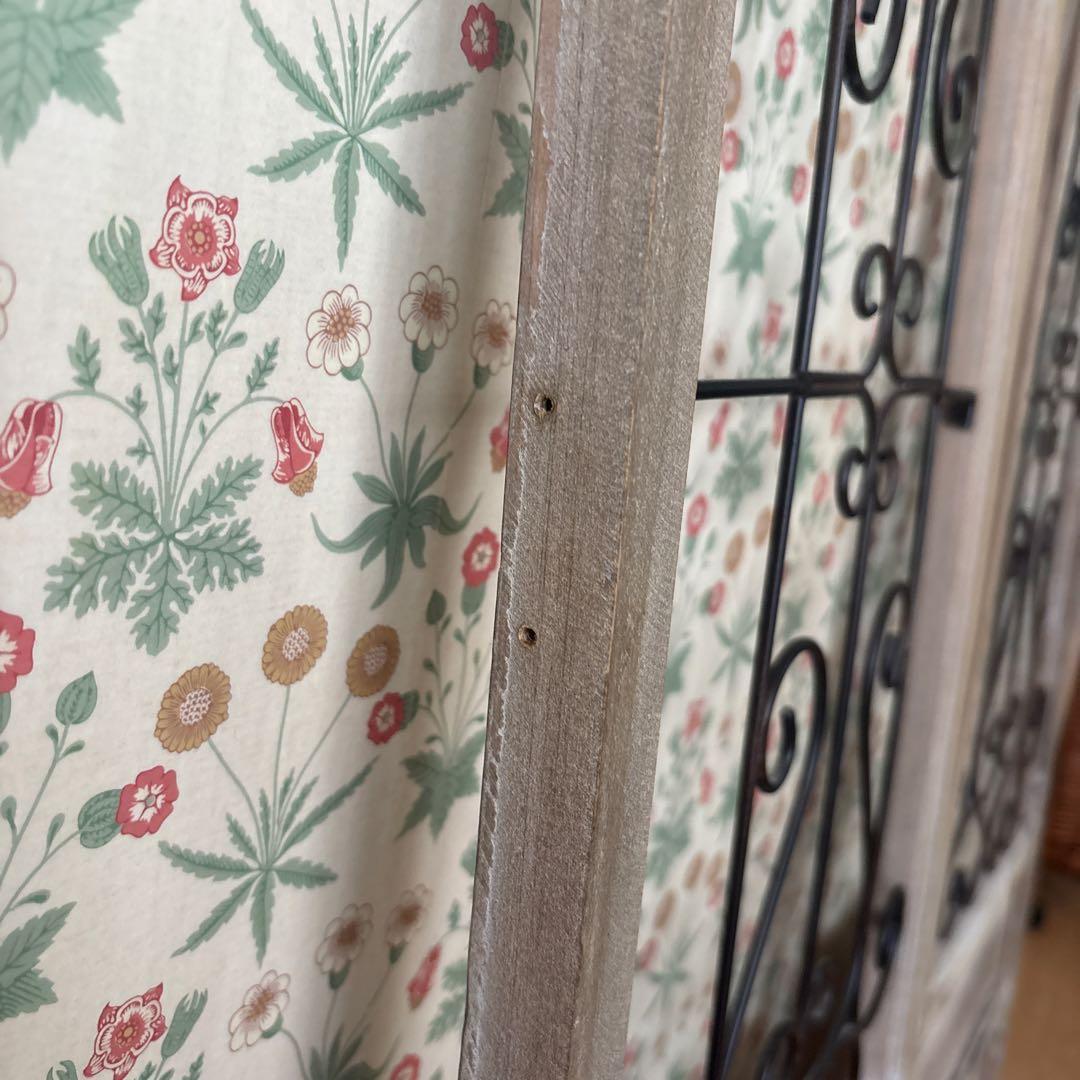 【２枚セット】salut! サリュッ！ワイヤーウッドドアオブジェ