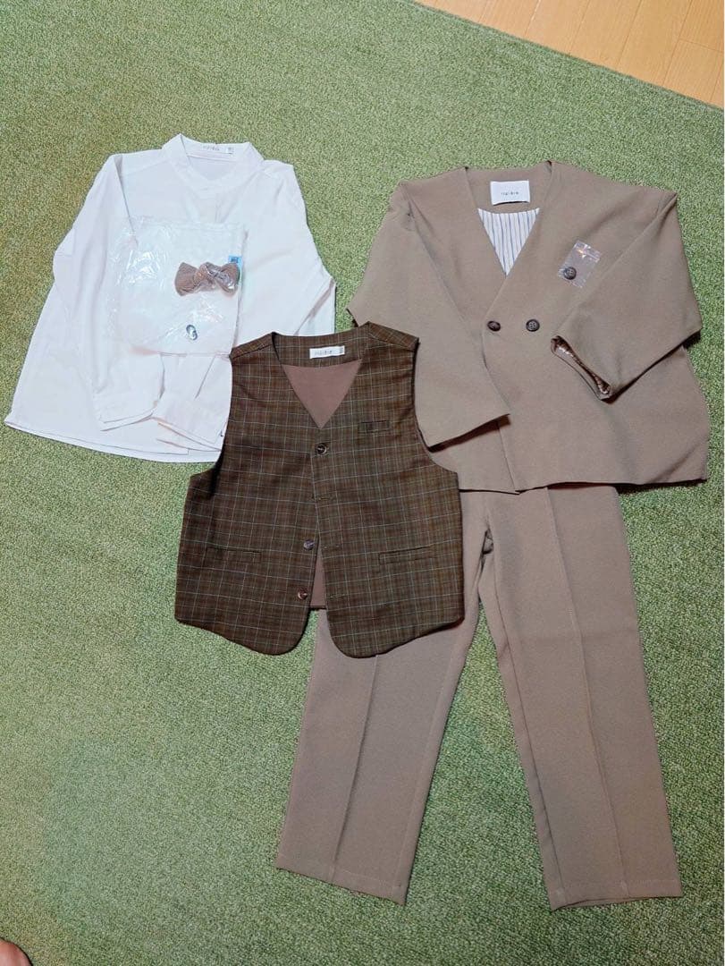 リジェールフォーマルセット120 ベージュ