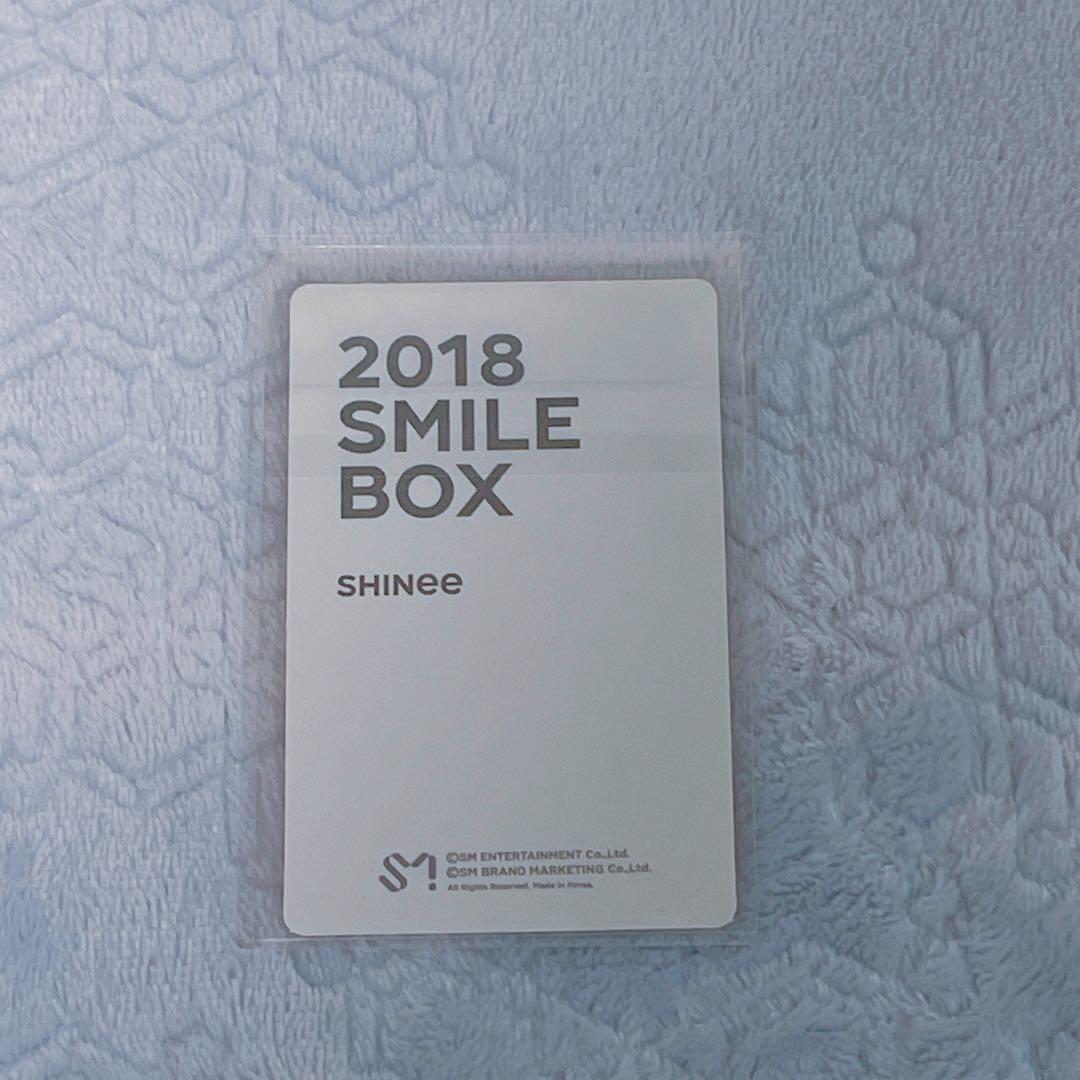 SHINee ミンホ ミノ 2018 SMILE BOX トレカ