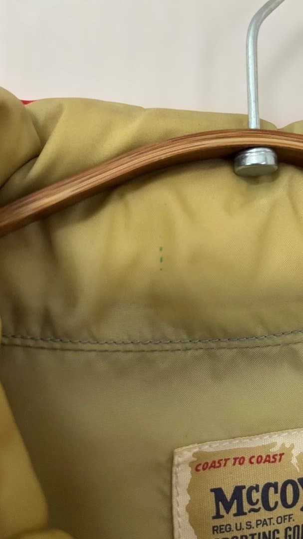 McCoy's ザリアルマッコイズ ヨークレザーベスト　サイズ40