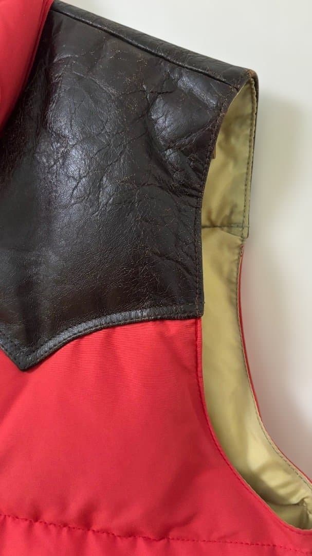 McCoy's ザリアルマッコイズ ヨークレザーベスト　サイズ40