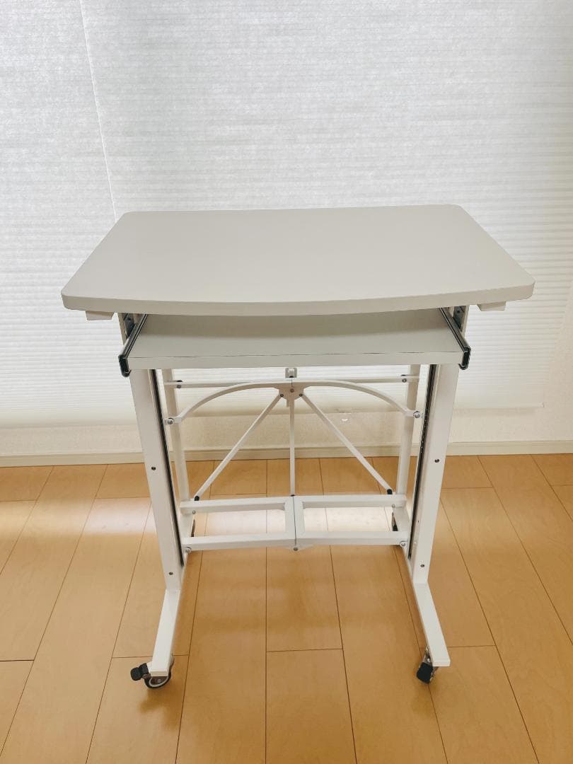 E-WIN 折りたたみスタンディングデスク　キーボードスライダー付