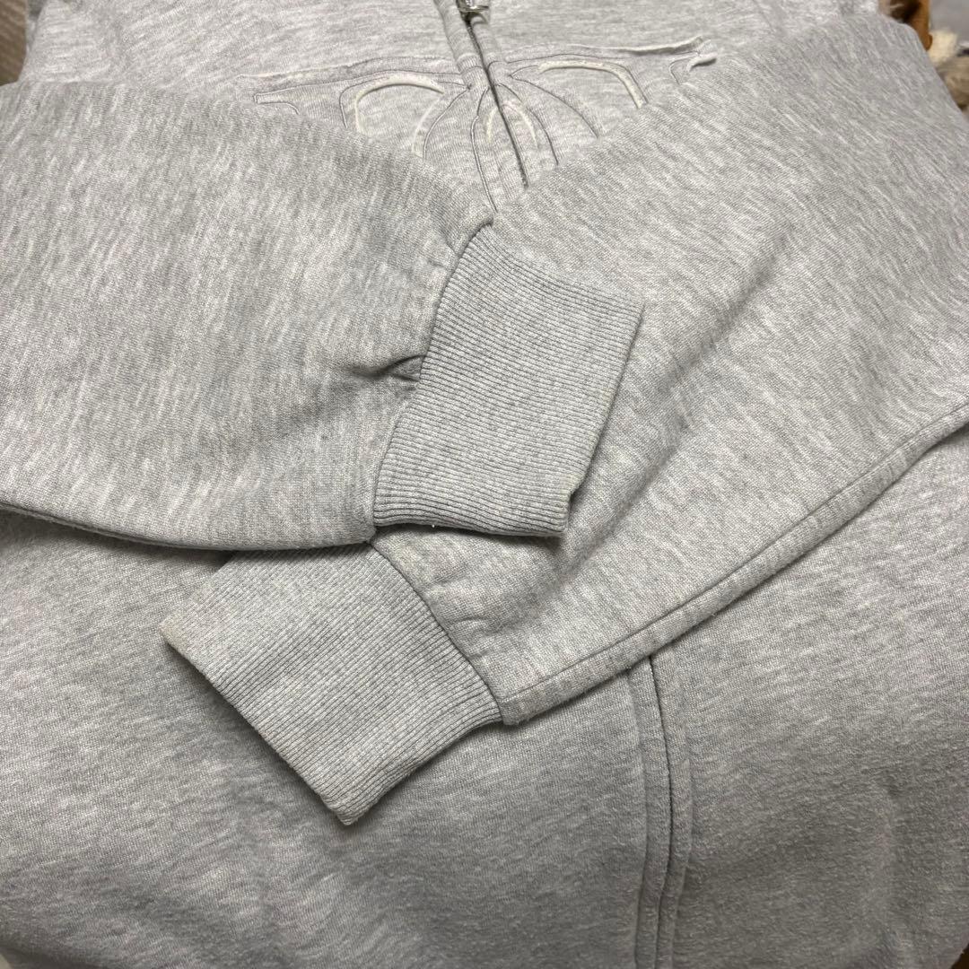 Darich ダーリッチ　アップリケ　DD ロゴパーカー　グレー