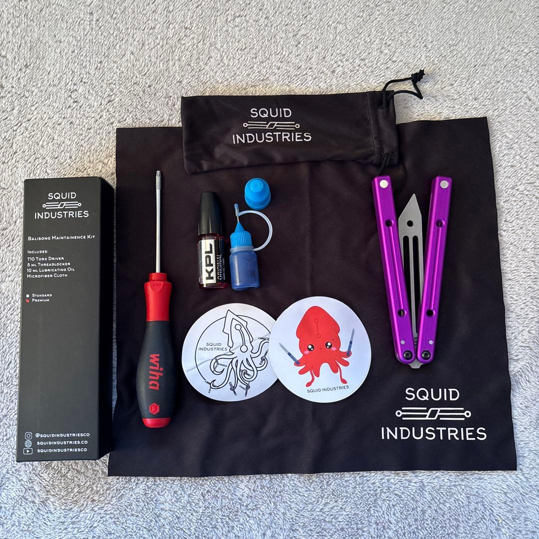 SQUID INDUSTRIES メンテナンスキット&トレーナーセット