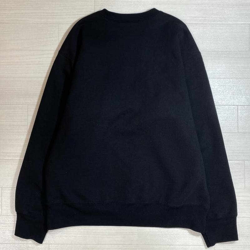 シュプリーム/22FW/ボックスロゴ クルーネックスウェットシャツ/ブラック