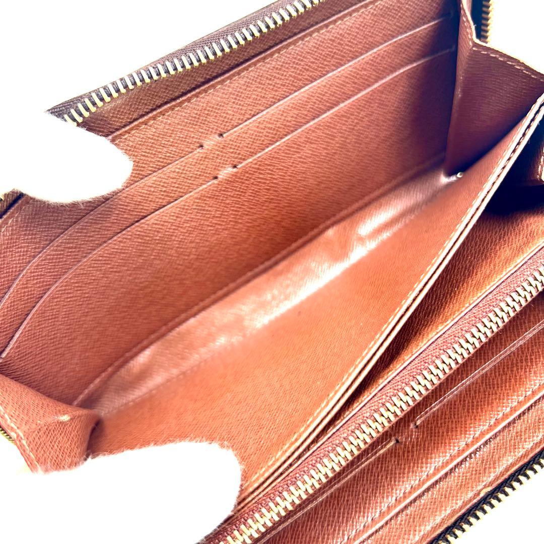 【極美品】 ルイヴィトン モノグラム ジッピーウォレット M60017