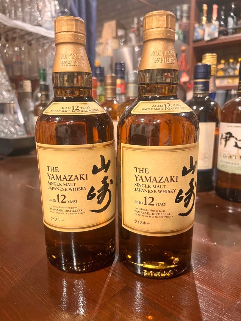 ✨山崎 12年 シングルモルトウイスキー　2本セット✨