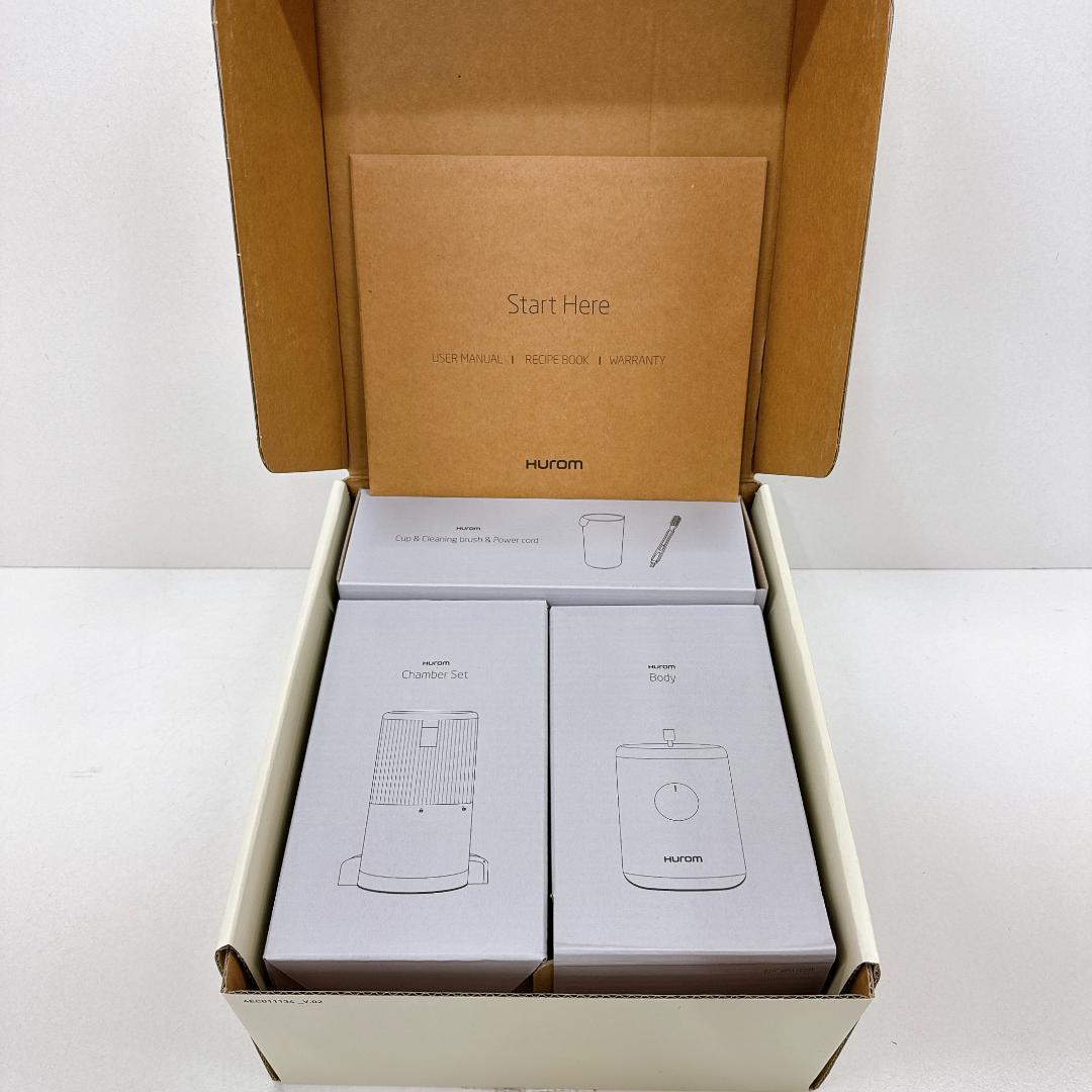 【新品】Hurom スロージューサー H310A ホワイト