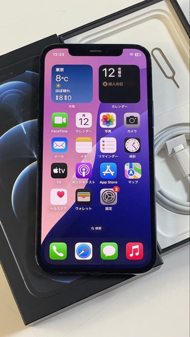 Iphone 12 PRO 256GB SIMフリー100%