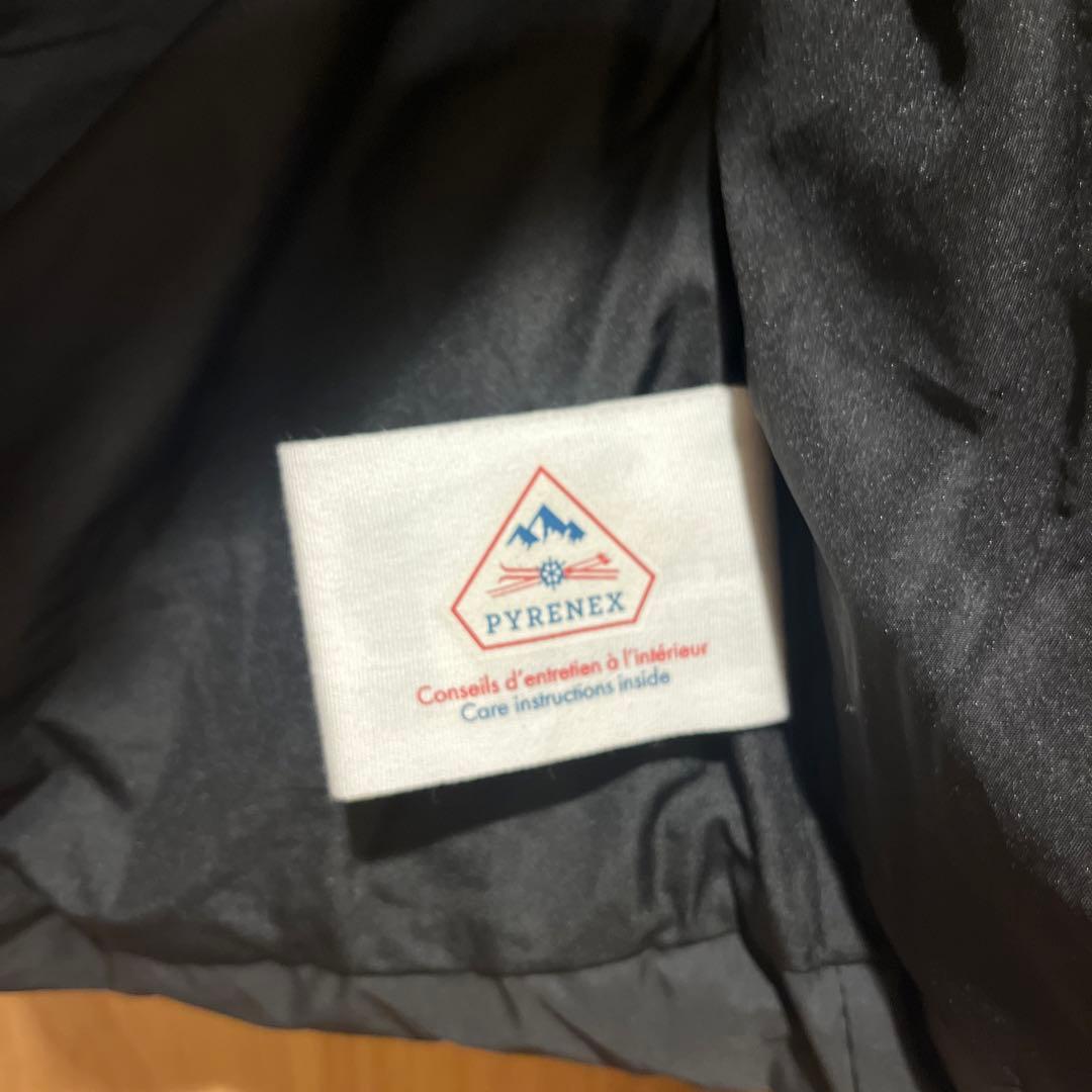 【赤字覚悟】PYRENEX フードダウンベスト M ブラック