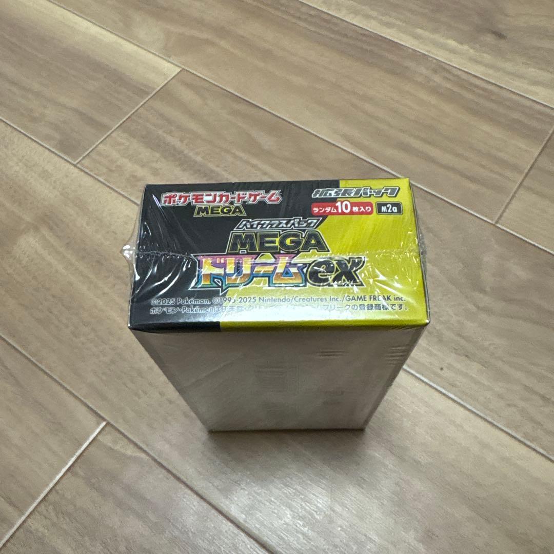 ポケモンカードゲーム MEGAドリームEX ボックス　３箱