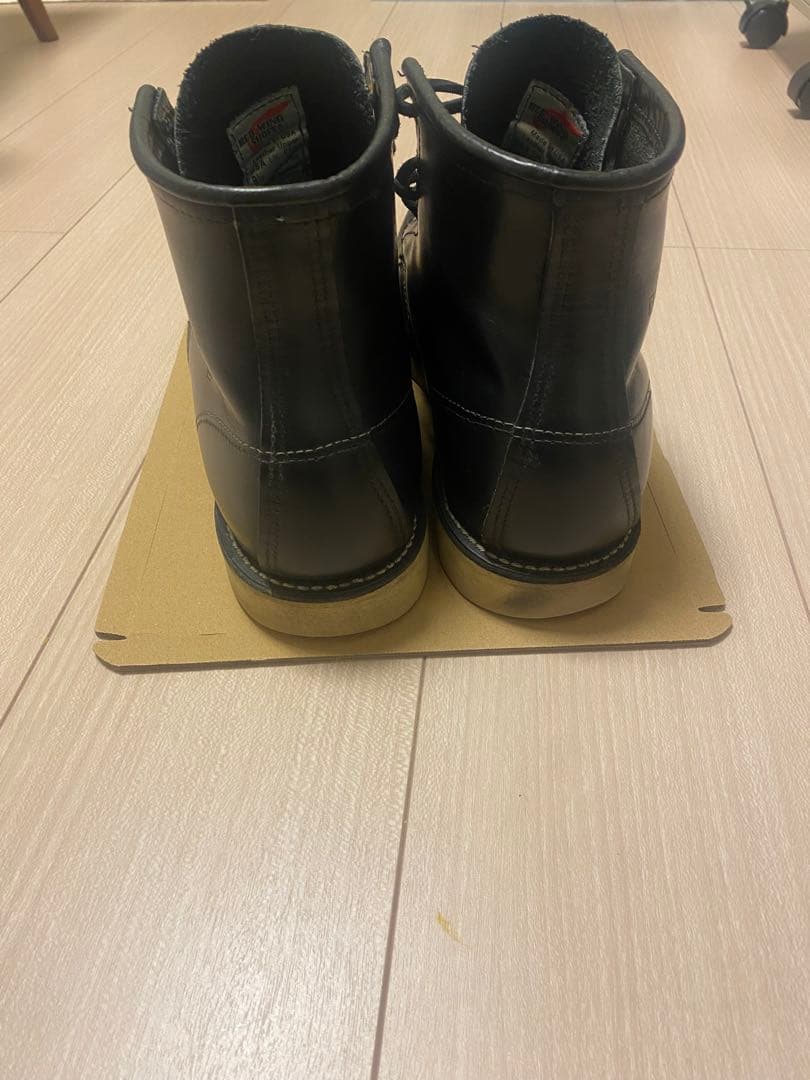 レッドウィング　ブーツ　ブラック　27.5
