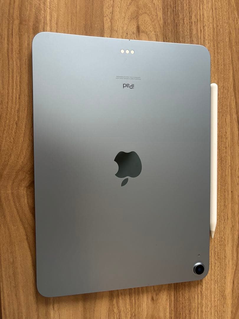 即購入okiPad Air第4世代ブルー 本体 + Apple Pencil