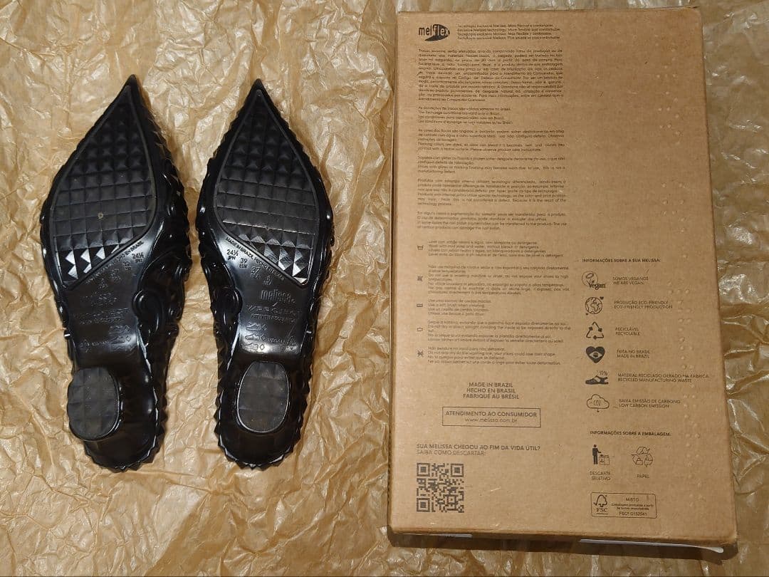 melissa y/project メリッサ　ワイプロジェクト　コラボ　ミュール