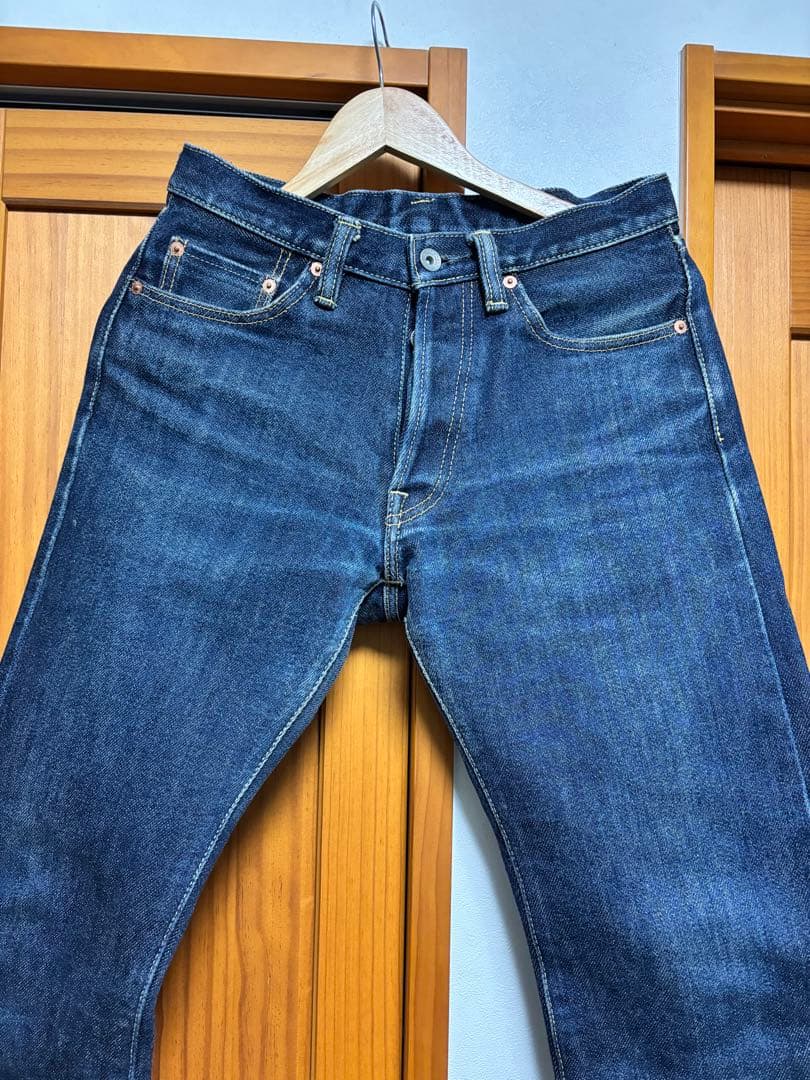 IRON HEART 21oz ストレートデニム
