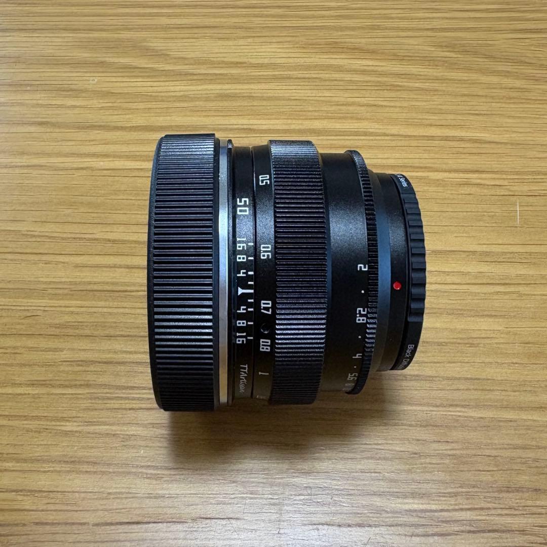 銘匠光学 TTArtisan 50mm f/2 単焦点レンズ　フィルター付