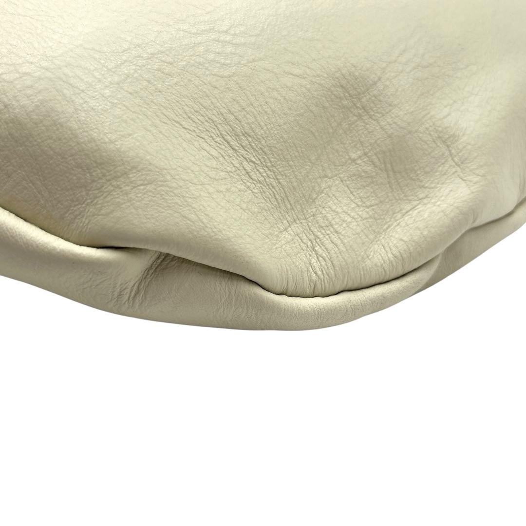 【未使用級/希少品】 オウレンティ 2way ウエストバッグ アイボリー