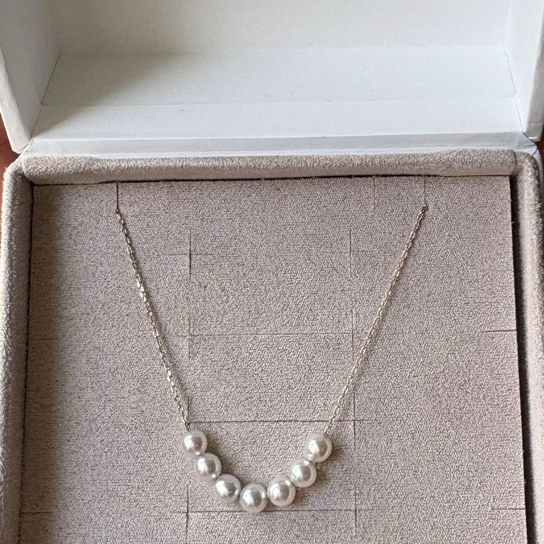 k10 パールネックレス あこや ベビーパール