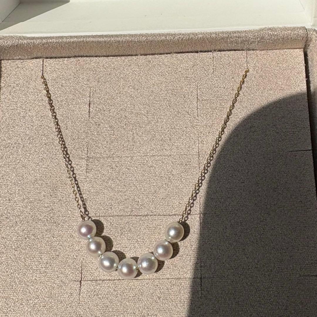 k10 パールネックレス あこや ベビーパール