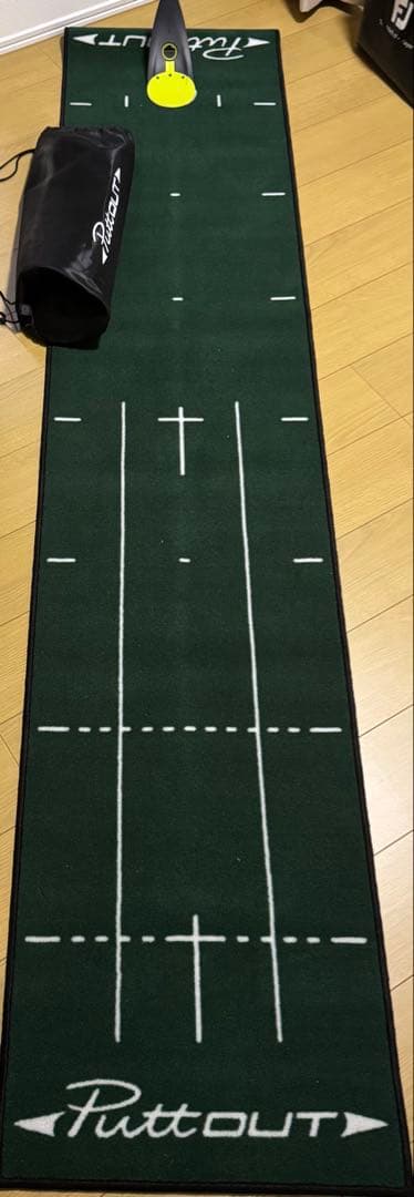 パットアウトPuttout パターマット ミディアム パットトレーナー セット