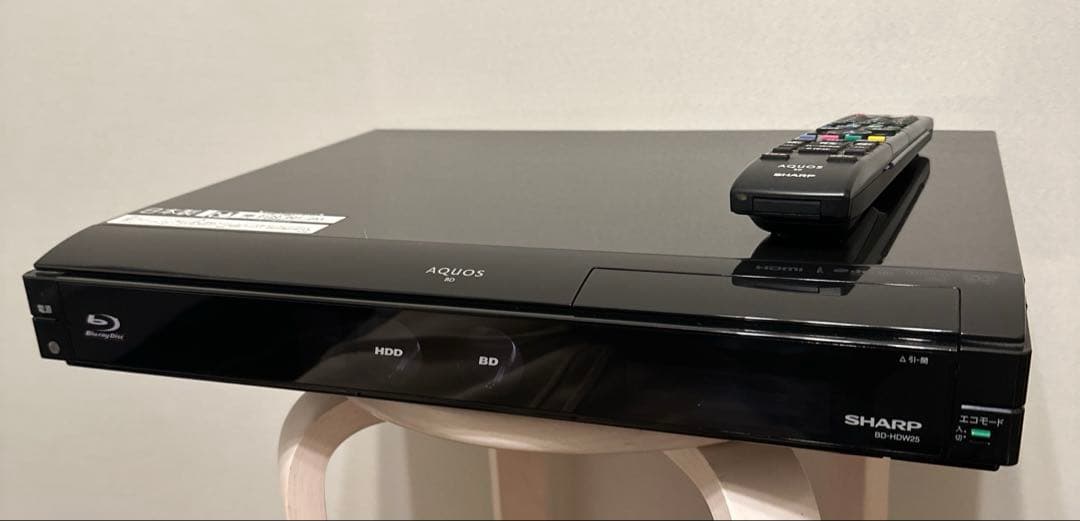 中古 SHARP ブルーレイ レコーダー BD - HDW25 AQUOS