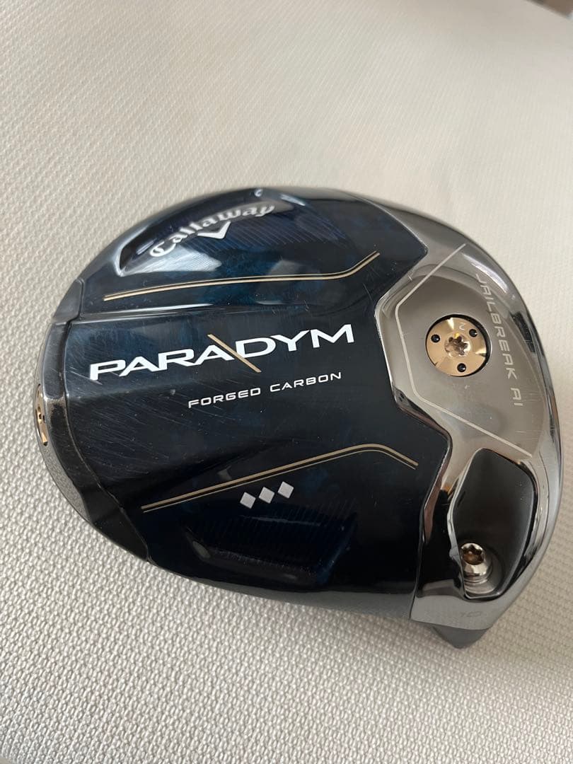 パラダイム　トリプルダイヤ　10.5度　純正シャフト　ヘッドカバー