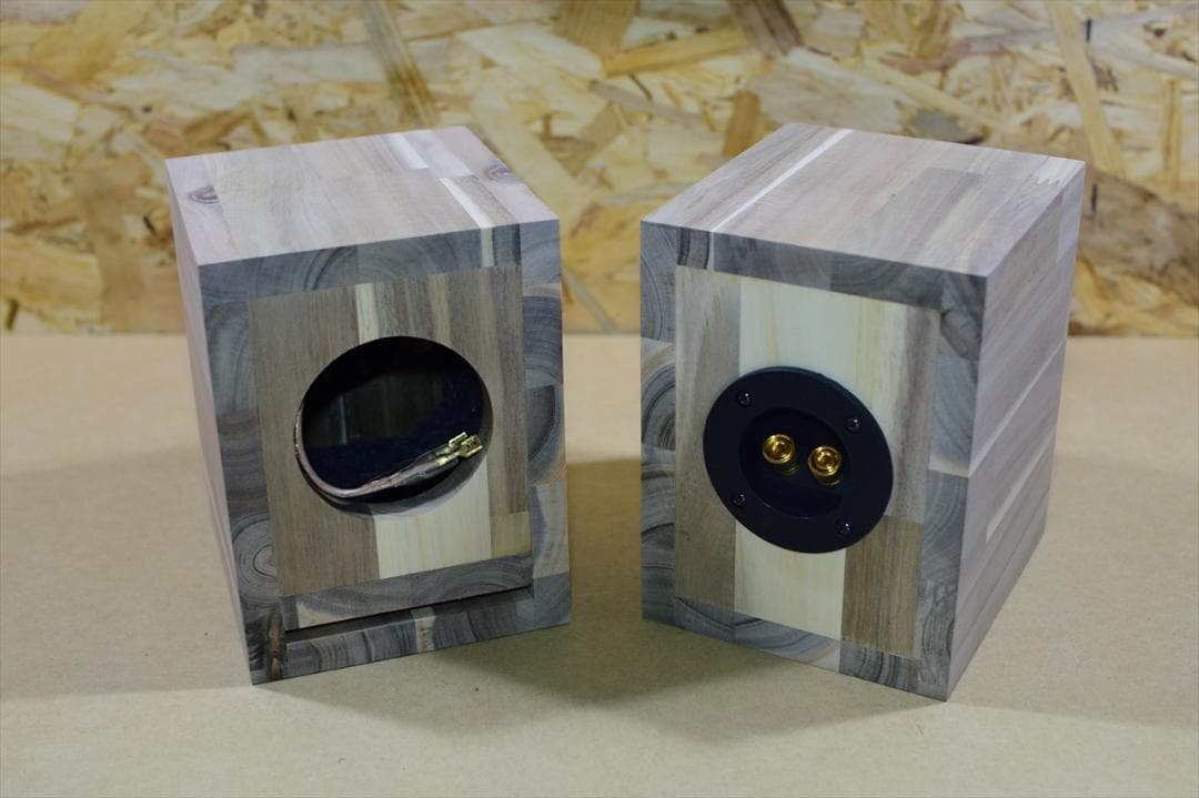 【組立済み】長岡鉄男氏 BS-8 8cmユニット バスレフ スピーカー