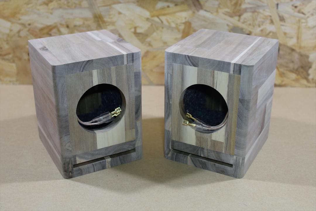 【組立済み】長岡鉄男氏 BS-8 8cmユニット バスレフ スピーカー