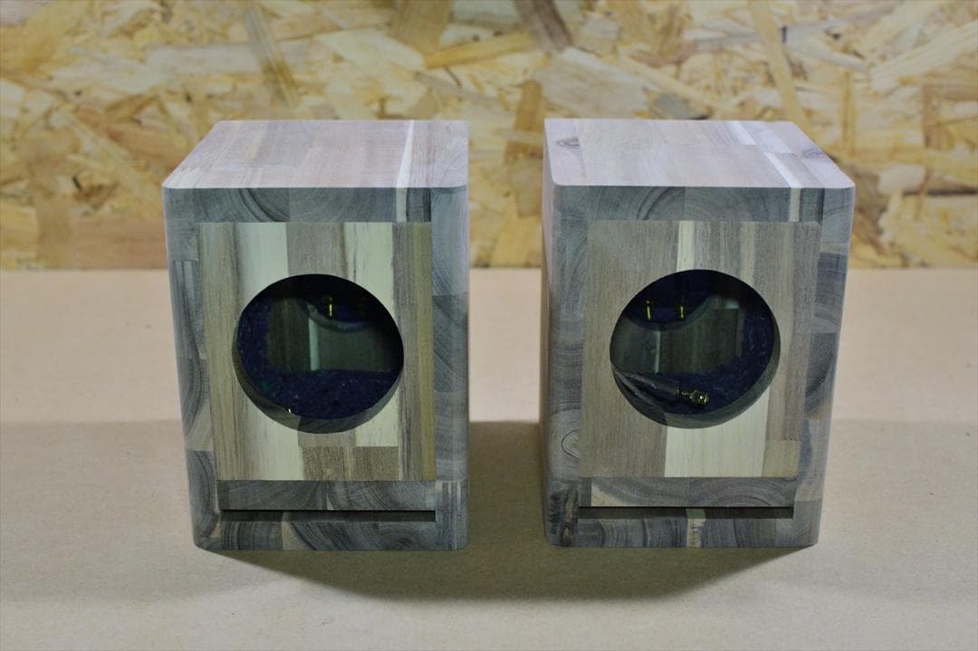 【組立済み】長岡鉄男氏 BS-8 8cmユニット バスレフ スピーカー