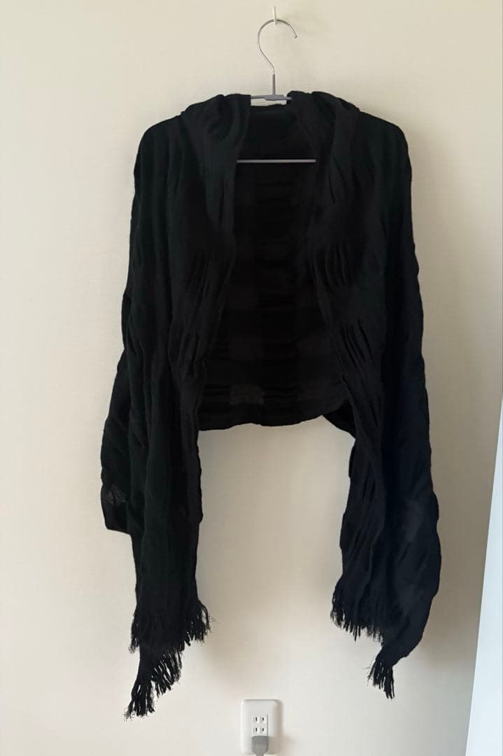 イッセイミヤケ　ストール　チェック