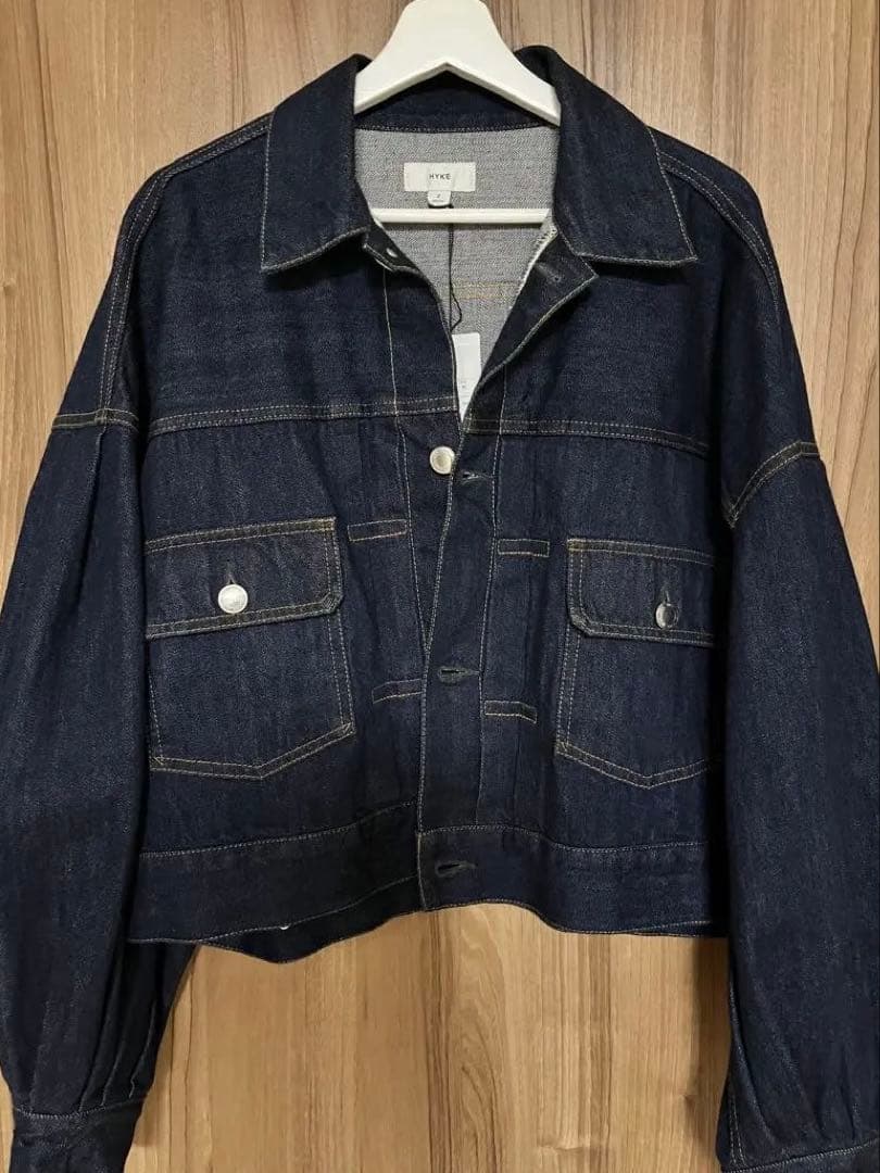 HYKE ハイク UNITED ARROWS別注　バルーンスリーブ　デニム　2