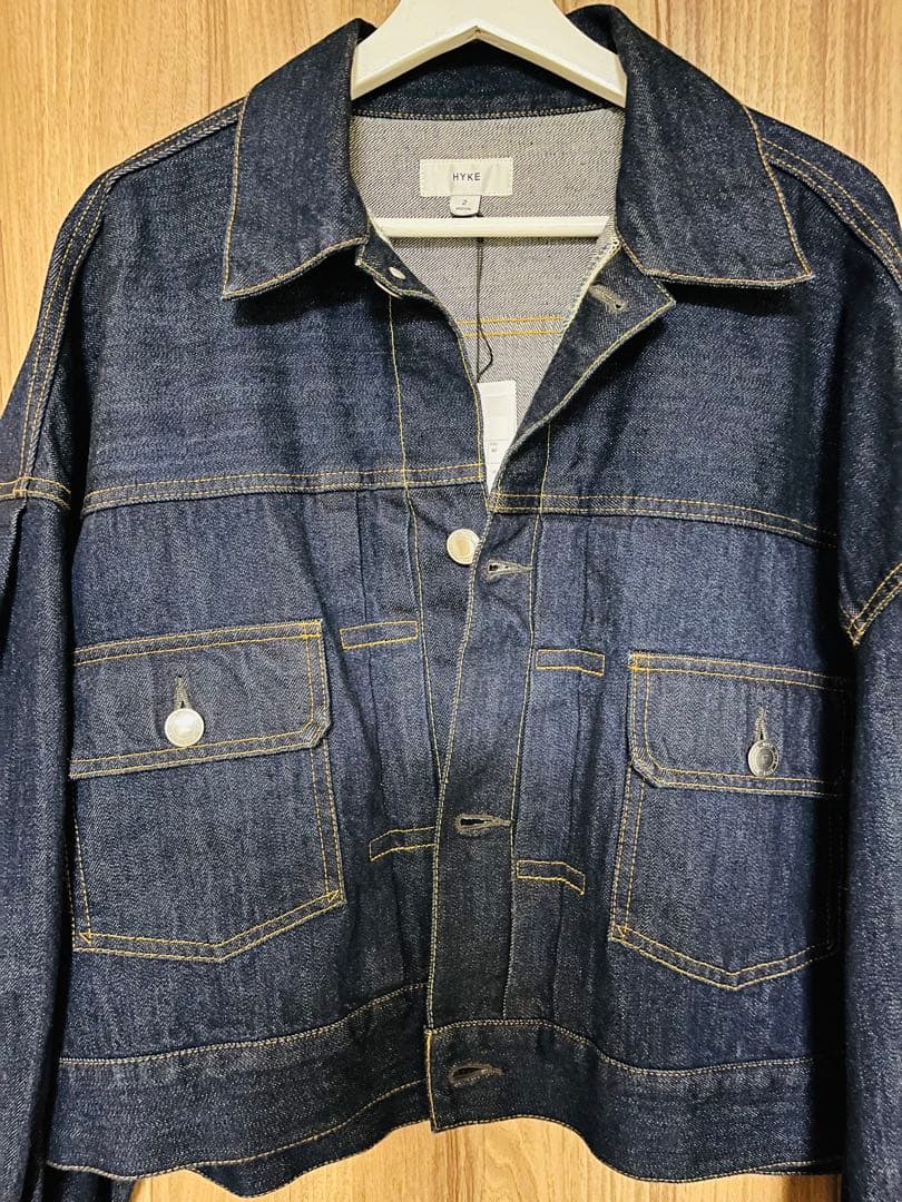 HYKE ハイク UNITED ARROWS別注　バルーンスリーブ　デニム　2