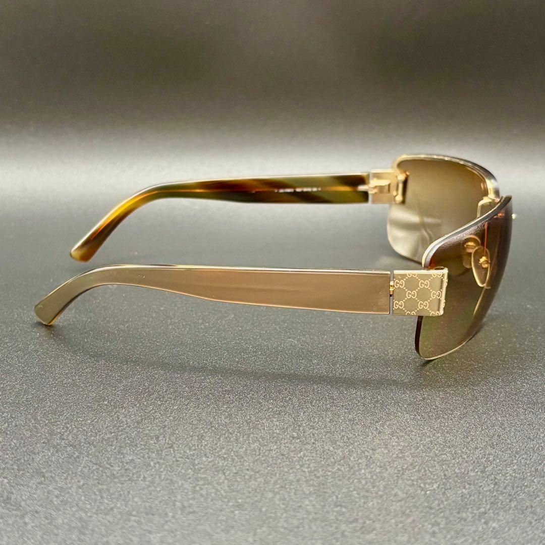 美品✨Gucci Sunglasses Rimless GG Pattern