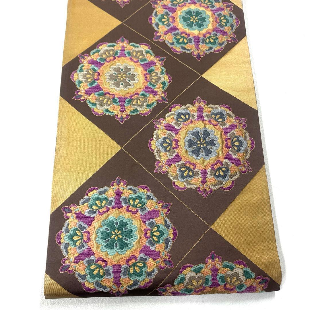 専用帯4731 4669 二点セット●青山みとも 幻の貝紫 白綾苑大庭