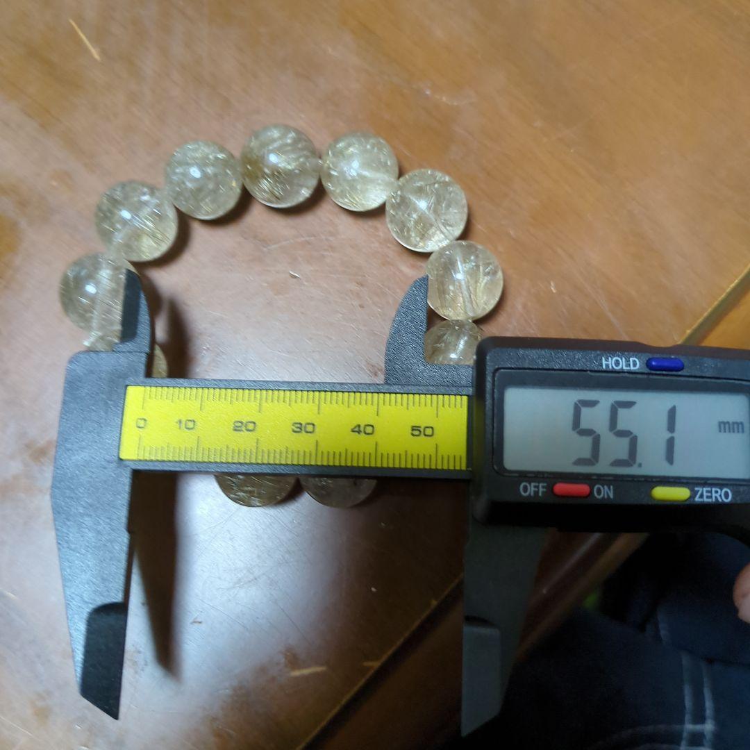 シルバールチル 天然石 数珠15ミリ大玉13粒