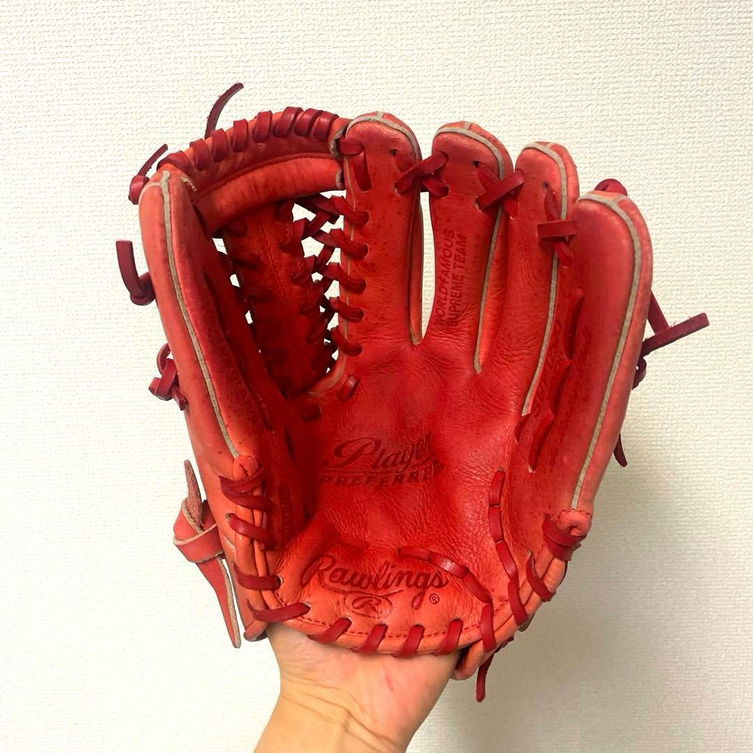 303 ローリングス Supreme コラボ 軟式 内野手用グローブ