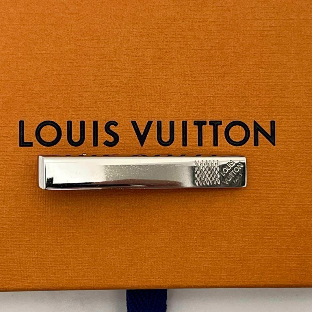 ルイヴィトン パンス・クラヴァット・ダミエ ネクタイピン シルバー