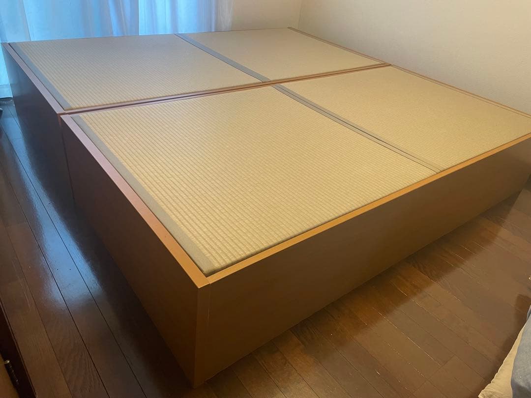 【ちるちる☆彡サブ様 】【3/17まで出品、地区限定】畳ベッド シングル2セット