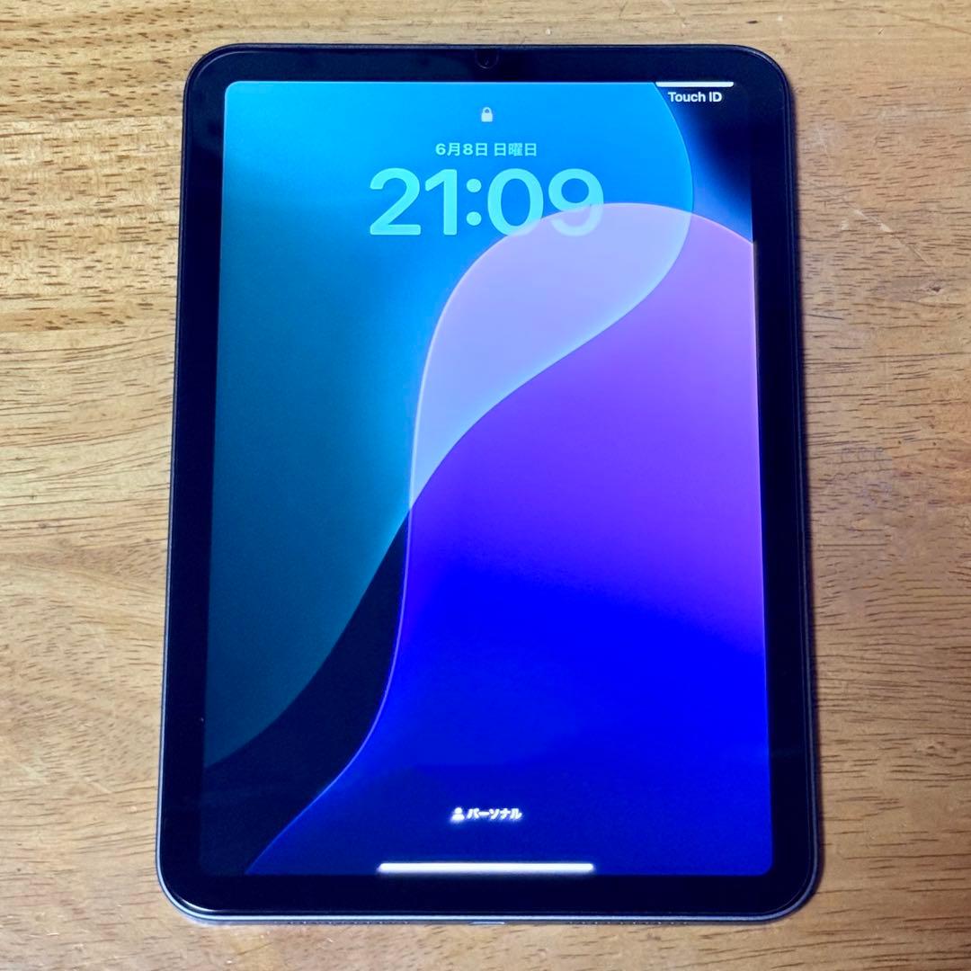 わ*び様 iPad mini 6 Wi-Fi ほぼ新品 バッテリー100% スペ