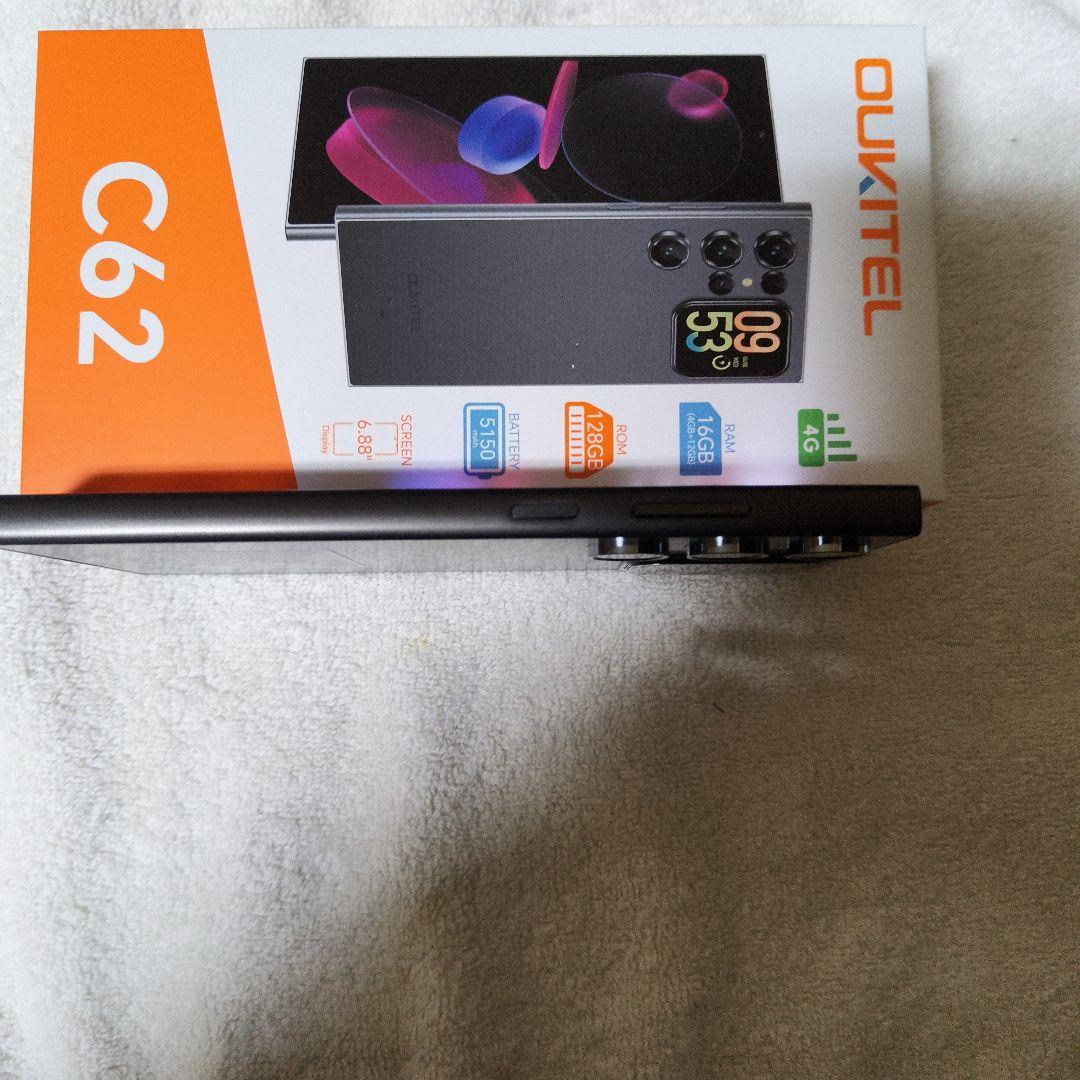 Oukitel スマートフォン 本体 ブラック