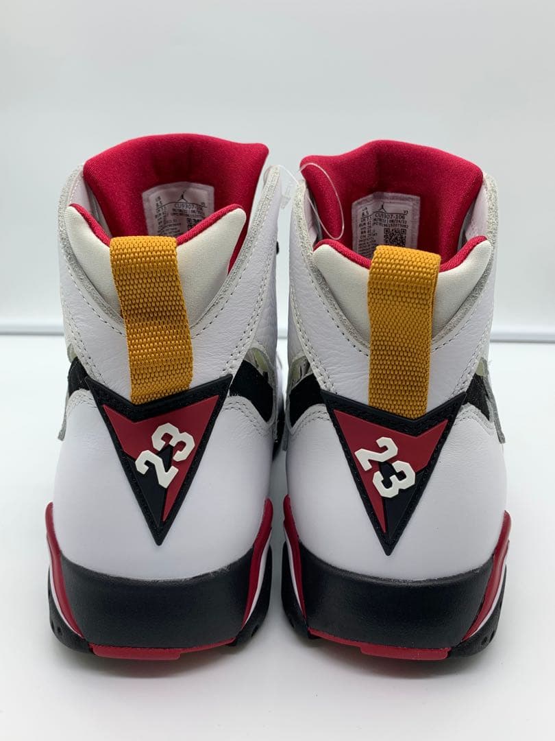 Air Jordan 7 ホワイト/ブラック/ レトロ　カーディナル　2022
