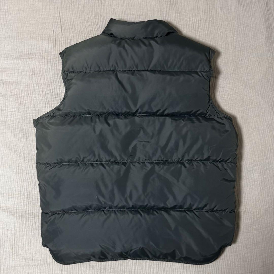 80s ウールリッチ ダウンベスト チャコールグレー USA製　美品