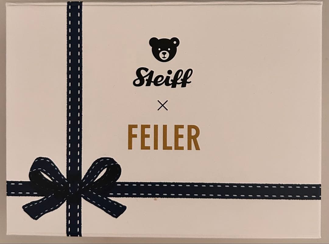 【新品】Steiff x FEILER タオル・テディベアセット