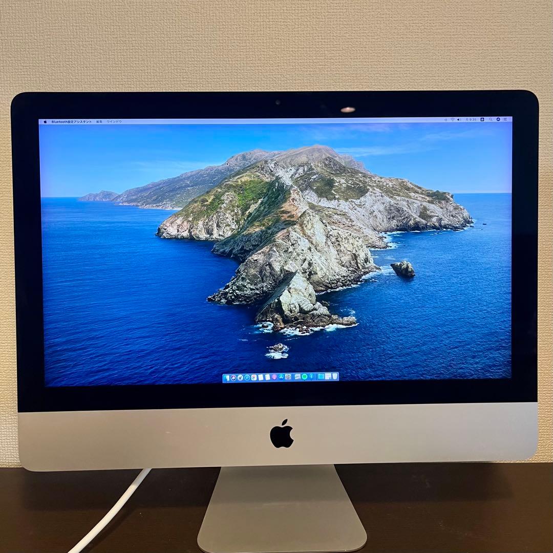 iMac 21.5インチ Retina 4K 2017 マウス付／動作品 現状品