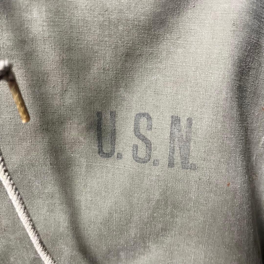 た*ま様 u.s.navy N-2 デッキ　レインパーカー　40s vintag