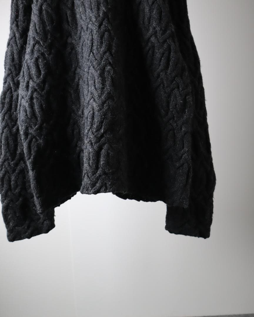 J.CREW 90s ケーブル チャンキー ウール ニット セーター 巨人タグ